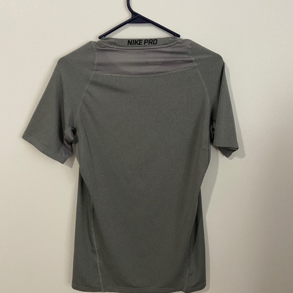 Nike Mens Dri-FIT Grey/Black Shirt size small - Picture 7 of 7